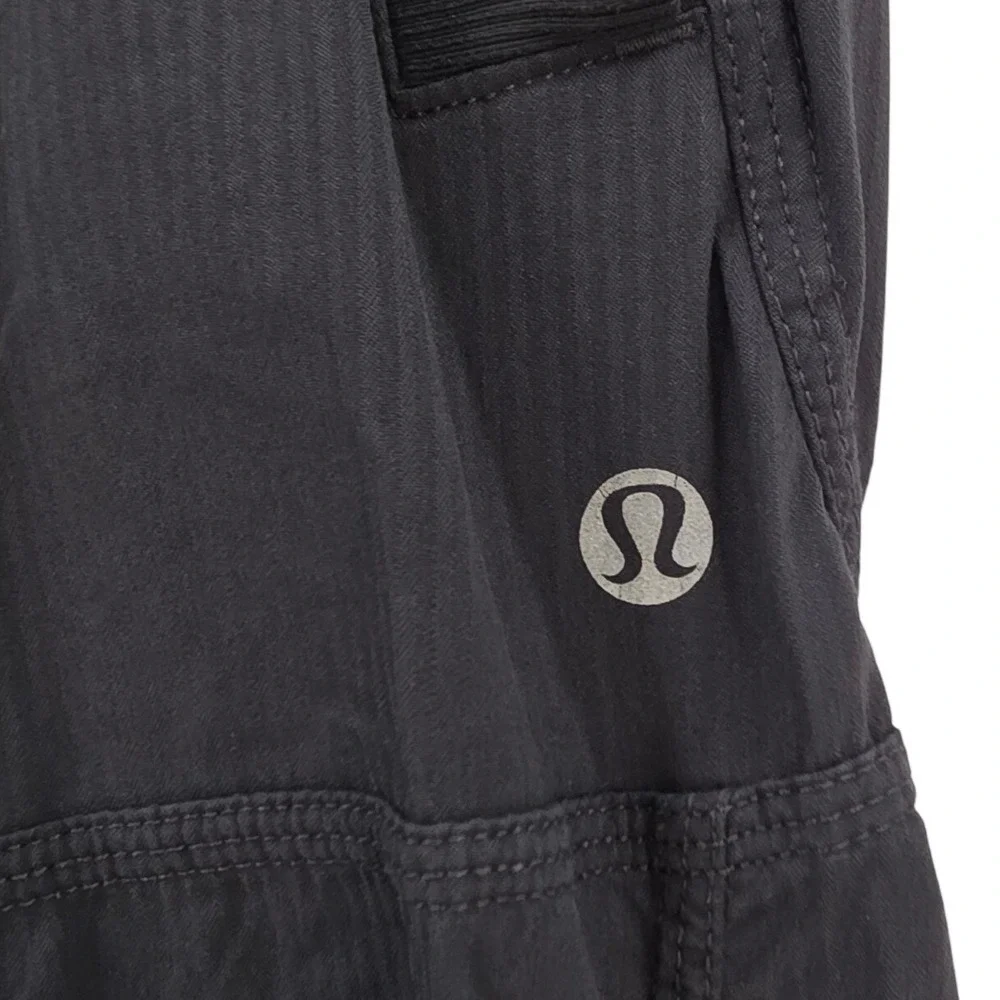 Lululemon Womens 4 Dance Studio Pant III Straight Open Leg No Cinch Black Rare